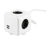 listwa-zasilajaca-powercube-4-kabel-3-metry-2x-usb