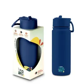 brosky-abstract-granatowa-stalowa-butelka-termiczna-ze-slomka-550-ml