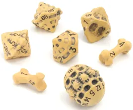 kosci-lynx-zestaw-7-kostek-skull-and-bone-ancient-bone-yellow