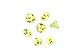 kosci-chessex-zestaw-7-kostek-opaque-pastel-yellow-black