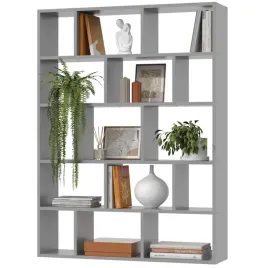 regal-otwarty-z-polkami-na-sciane-biblioteczka-na-ksiazki-do-salonu-szary