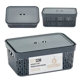 koszyk-pojemnik-plastikowy-azurowy-z-pokrywka-30x20x12-cm-szary-organizer