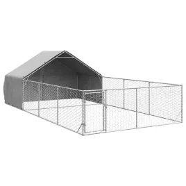 zewnetrzna-buda-dla-psa-z-wybiegiem-7x3x19-m-stal-ocynkowana