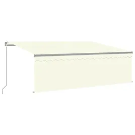 recznie-zwijana-markiza-z-zaslona-i-led-4x3-m-kremowa