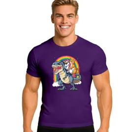 koszulka-meska-t-shirt-jednorozec-unicorn-dinozaur-m-prezent-jakosc
