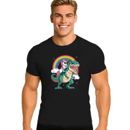koszulka-meska-t-shirt-jednorozec-unicorn-dinozaur-xl-prezent-jakosc