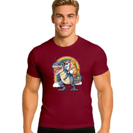 koszulka-meska-t-shirt-jednorozec-unicorn-dinozaur-xl-prezent-jakosc