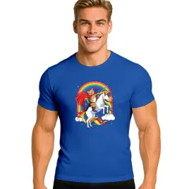 koszulka-meska-t-shirt-jednorozec-unicorn-kot-tecza-l-prezent-jakosc