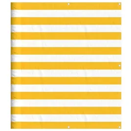parawan-balkonowy-w-zolte-i-biale-paski-120x800-cm