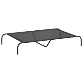podwyzszone-legowisko-dla-psa-czarne-130x80x20-cm