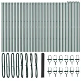 szary-plot-heksagonalny-1x100-m-stal-stan-nowy
