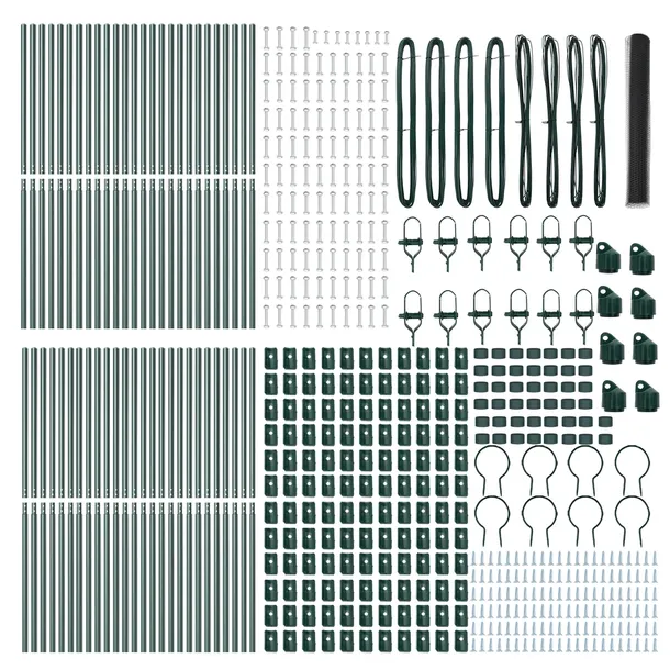 szary-plot-heksagonalny-1x100-m-stal-wysokosc-1-m