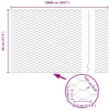 szary-plot-szesciokatny-0-8x100-m-stal-stan-nowy-dlugosc-100-m