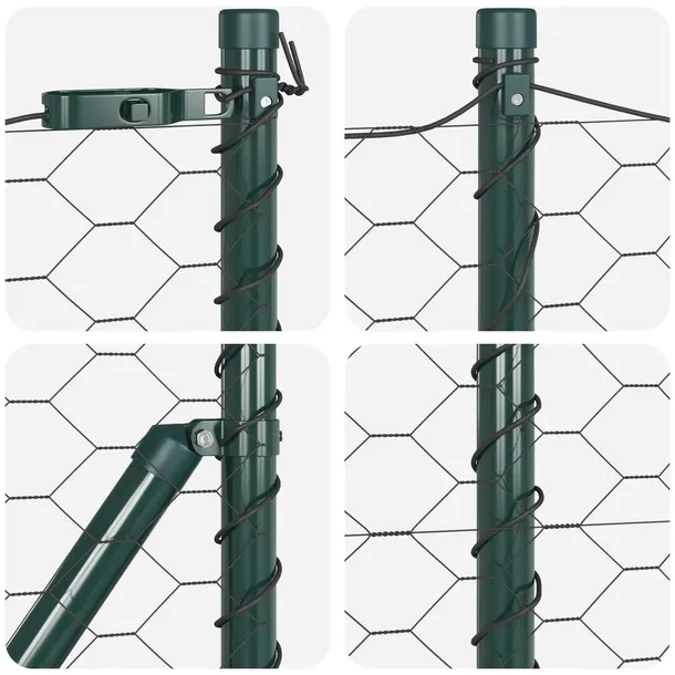 plot-heksagonalny-szary-0-8x50-m-stal-producent-vidaxl