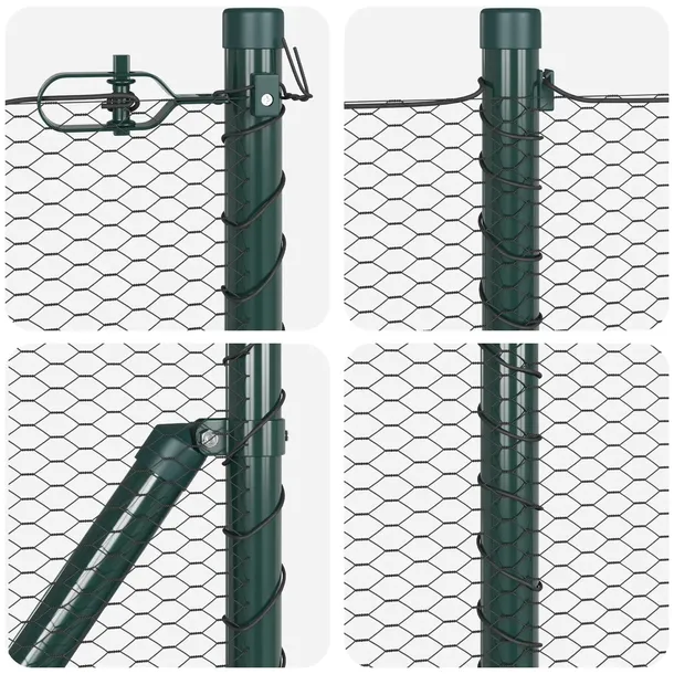 plot-heksagonalny-szary-05x50-m-stal-producent-vidaxl