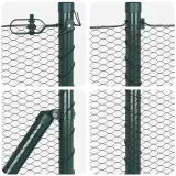 plot-heksagonalny-szary-05x50-m-stal-producent-vidaxl