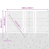plot-heksagonalny-15x50-m-ze-stali-ocynkowanej-stan-nowy-producent-vidaxl
