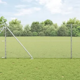 ogrodzenie-heksagonalne-12x50-m-stal-ocynkowana-slupy-ogrodzeniowe-z-kotw