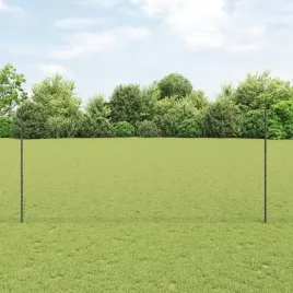 slupki-plotu-10-szt-u-channel-szare-140-cm-stalowe-plot-heksagonalny-szar