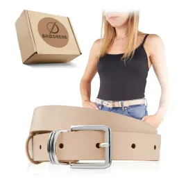 damski-pasek-do-spodni-skorzany-bezowy-casual-klasyczny-brodrene-100-cm