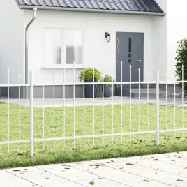 ogrodzenie-z-zakrzywionym-wierzcholkiem-biale-17x1-m-stal