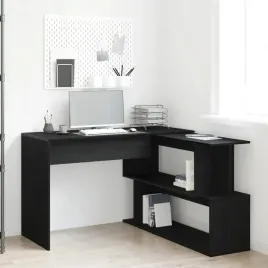 stol-czarny-dab-200x50x76-cm-z-drewna-inzynieryjnego