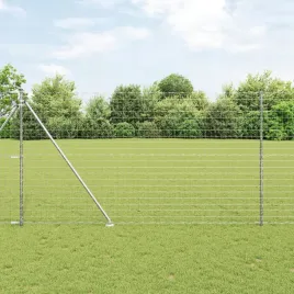 ogrodzenie-euro-z-7-slupkami-ostrokrawedziowymi-15x10-m-stal-ocynkowana