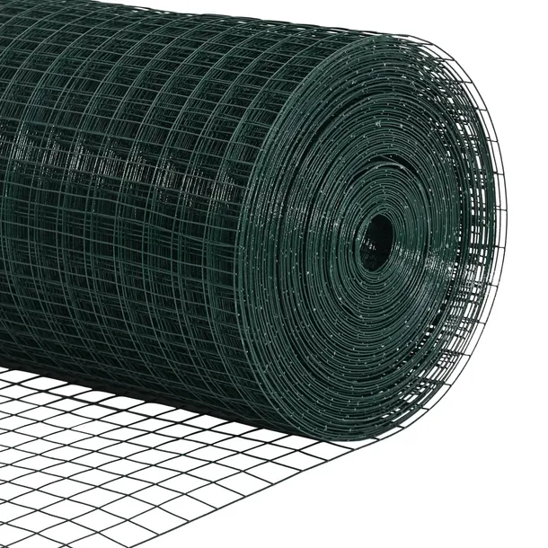 zielony-plot-spawany-0-8x100-m-stalowy-producent-vidaxl