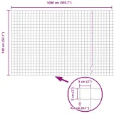 plot-euro-1-4x10-m-stal-ocynkowana-producent-vidaxl