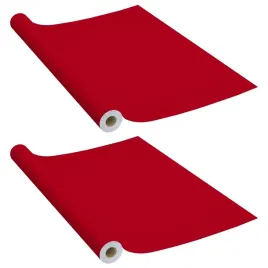 czerwone-samoprzylepne-okleiny-meblowe-pvc-500-x-90-cm-2-szt