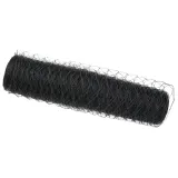 szary-plot-szesciokatny-0-6x50-m-stal-stan-nowy