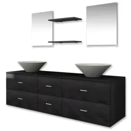 zestaw-lazienkowy-z-czarna-szafka-150x45x45-cm-2-lustrami-2-umywalkami