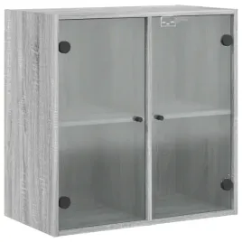 szafka-wiszaca-szklane-drzwi-szary-dab-sonoma-68x37x685-cm