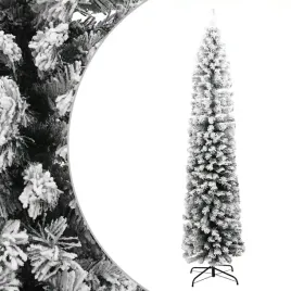 sztuczna-choinka-osniezona-z-pvc-zielona-210-cm-x-55-cm-stalowa-podsta