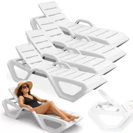 lezak-ogrodowy-plazowy-basenowy-regulowany-monoblock-bialy-zestaw-4-szt