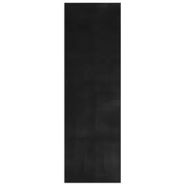 dywan-huarte-z-krotkim-wlosiem-czarny-80x250-cm