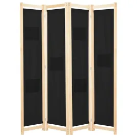 parawan-wolnostojacy-4-panelowy-z-kieszeniami-czarny-160x170x4-cm-drewn