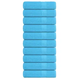 reczniki-kapielowe-10-szt-turkusowe-70x140-cm-bawelna-100percent