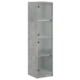 szafka-ze-szklanymi-drzwiami-szarosc-betonu-35x37x142-cm