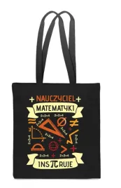 eko-torba-bawelniana-czarna-na-dzien-nauczyciela-matematyki-tt-732