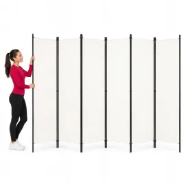 parawan-6-skrzydlowy-wolnostojacy-bialy-300-x-180-cm-zelazo-i-polie
