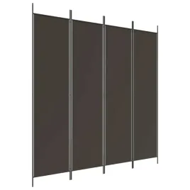 parawan-skladany-4-panelowy-tkanina-brazowa-200x200-cm-zelazo