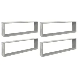 zestaw-4-polek-sciennych-szescian-szarosc-betonu-100x15x30-cm