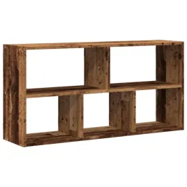 polka-scienna-z-materialu-drewnopochodnego-stare-drewno-100x25x50-cm
