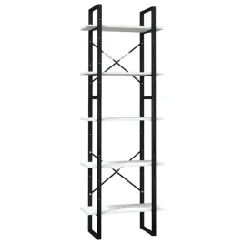 zestaw-regalow-na-ksiazki-industrialny-drewno-sosnowe-bialy-60x30x105-cm