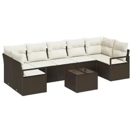 zestaw-sof-ogrodowych-recznie-pleciony-rattan-brazowy-4-elementy