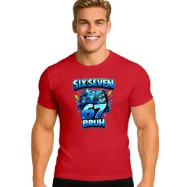 koszulka-meska-t-shirt-67-six-seven-viral-gamer-bruh-xl-prezent-jakosc