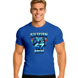 koszulka-meska-t-shirt-67-six-seven-viral-gamer-bruh-s-prezent-jakosc