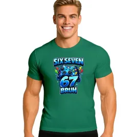 koszulka-meska-t-shirt-67-six-seven-viral-gamer-bruh-m-prezent-jakosc