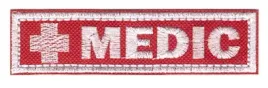 medic-latka-naszywka-25x10cm